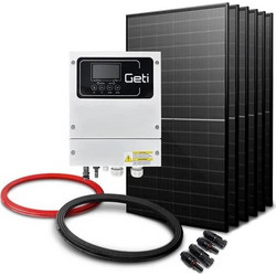 GETI κιτ φωτοβολταϊκού θερμοσίφωνα 2730W PV Trina με 6 πάνελ (GWH02D)