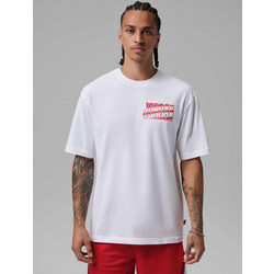 JORDAN Ανδρική κοντομάνικη μπλούζα M J BRK GX HBR 85 SS CRWNike Air Jordan WHITE