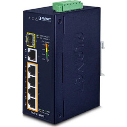 Planet IGS-614HPT Unmanaged L2 Switch με 4 Θύρες Ethernet 1000Mbps και 1 SFP θύρα