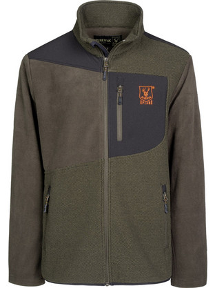 Riserva Upland Silva FZ Ανδρική Ζακέτα Fleece με Φερμουάρ Χακί/Μαύρη RU3403-03