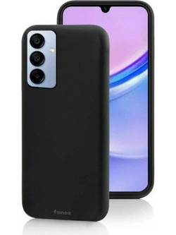 Fonex Tpu Case 0.6mm Samsung A34 5G Black Backcover - (BLK1633B)