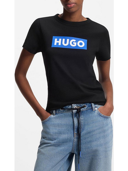 HUGO Classic Tee_B 10258021 01 50510772-001-001 Black