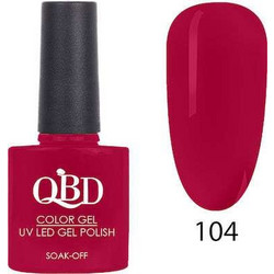 QBD Color Gel 104 Ημιμόνιμο Βερνίκι Νυχιών 10ml