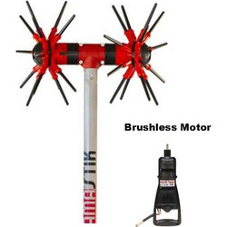 Yamastik Diablo Brushless Νιφάδα 4X4 Ελαιοραβδιστικό Σταθερό Κοντάρι Αλουμινίου 2.3m Με Μεταλλικά Γρανάζια 12-15V Μπαταρίας