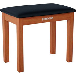DONNER DKB-10 Κάθισμα Πιάνου Retro - Burly Wood Με Χώρο Αποθήκευσης