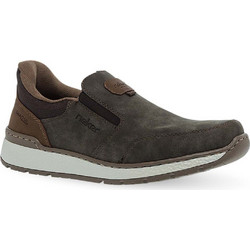 Ανδρικά Δερμάτινα Slip On Παπούτσια Rieker B9057-25