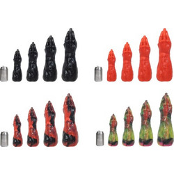 Μεγάλο Χέρι Για Fisting Σιλικόνης Large Platinum Silicone Fisting Hand 35,5 cm - Μαύρο