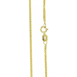 Αλυσίδα χρυσή 9Κ σπίγγα 45cm 1.30mm