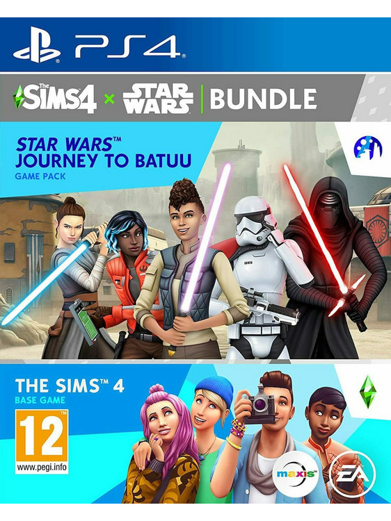 The Sims 4 & The Sims 4 Star Wars Journey To Batuu Bundle PS4
