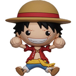 ONE PIECE - Luffy - 3D foam collectible magnet
