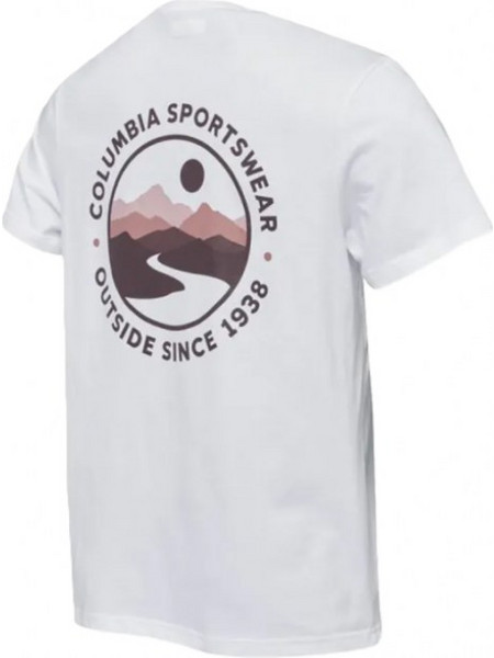 ΜΠΛΟΥΖΑΚΙ COLUMBIA Men's CSC(TM) Outdoor Back Graphic Tee White