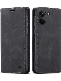Spacecase Wallet Θήκη Πορτοφόλι Black (Xiaomi Poco X8 Pro)