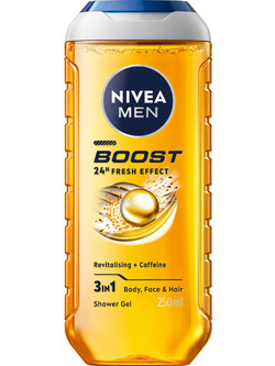 Nivea Men Deep Boost Shower Gel 250ml