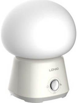 LDNIO LDNIO LED φωτιστικό νυκτός Y4, RGB, ρυθμιζόμενο, επαναφορτιζόμενο, λευκό