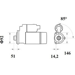 Mahle Μίζα - Ms 754