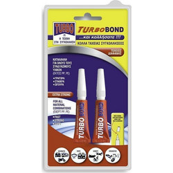 Σετ Κολλες Turbo Στιγμης 3gr + Gel 3gr 88033