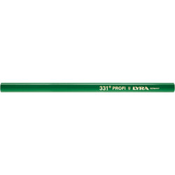 Μολύβι Οβάλ Οικοδόμων Μαύρο (Πρασινο) 240mm 331 Profi 331 Lyra