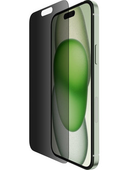ScreenForce TemperedGlass Privacy Anti-Microbial Screen Protection for iPhone 15 Plus/14 Pro Max