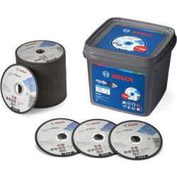 Bosch 061599765G Grab +amp Go Δίσκοι Κοπής σε Κουβά 125mm x 1mm 100τεμ