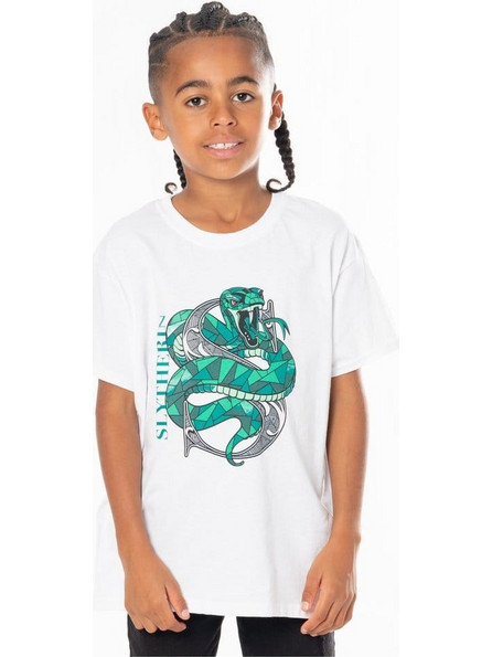 Harry Potter Kids T-Shirt Slytherin Mosaic Size 5-6