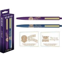Pyramid: Wednesday - Nevermore Pen Set 2Pk (SR74439)