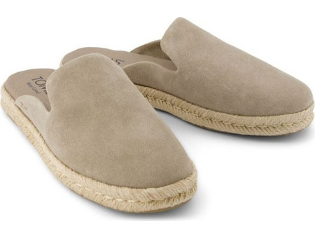 TOMS WOMEN DUN SUEDE SANTIAGO NATURAL