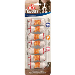 8in1 Delights Bone Triple Flavour XSmall 7τμχ