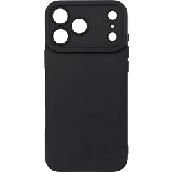Forcell iPhone 17 Pro Max / 18 Pro Max Soft Touch Θήκη Σιλικόνης - Black