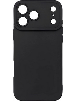 Forcell iPhone 17 Pro Max / 18 Pro Max Soft Touch Θήκη Σιλικόνης - Black
