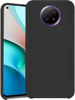 Vennus Xiaomi Redmi Note 9T Real Smooth Θήκη Σιλικόνης - Black