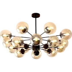 Φωτιστικό οροφής LED - 50148 - E27 - Black - 431408
