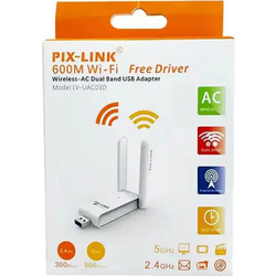 Pix-Link UAC03 Ασύρματος USB Αντάπτορας Δικτύου 600Mbps