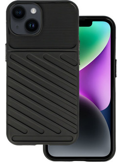 Powertech Thunder Back Cover Black (iPhone 15)