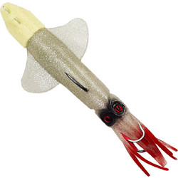 Daiki Καλαμάρι Σιλικόνης (21.5cm / 150gr) White Glitter Red