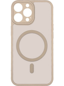 Sonique MagMatte Lens Back Cover Beige (iPhone 15 Pro Max)