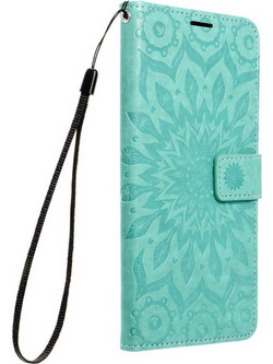 Θήκη κινητού Forcell Mezzo Book Flip Mandala for iPhone 17 Pro Max / 18 Pro Max Green