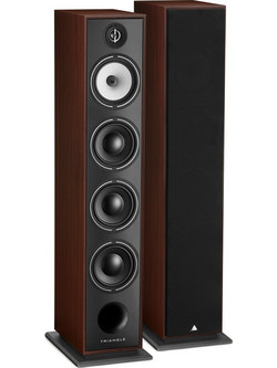 Triangle Borea BR09 Ζεύγος Ηχείων Hi-Fi Δαπέδου 170W 3 Δρόμων Walnut