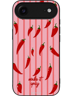 Sonique Stripe Stories Series Θήκη με Σχέδιο «Make It Spicy» (iPhone 17 Air)