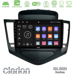 Clarion GL500 Series Ηχοσύστημα Αυτοκινήτου με Οθόνη Αφής 9" & GPS