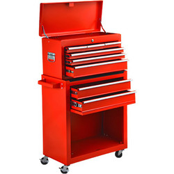 Εργαλειοφόρος Βοηθός Κουρείου Italor Stinger Barber Trolley Red