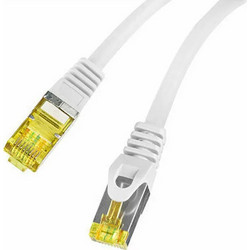Lanberg S/FTP Cat.6a Καλώδιο Δικτύου Ethernet 5m Grey PCF6A-10CU-0500-S