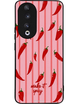 Sonique Stripe Stories Series Θήκη (Honor 90 5G) με Σχέδιο «Make It Spicy»