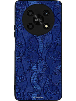 Sonique Diva Series Θήκη (Honor Magic4 Lite 5G) με Σχέδιο «Μπλε Δαντέλα»