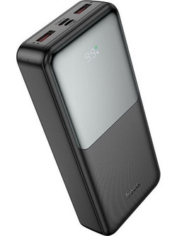 Hoco J136A Power Bank 20000mAh 22.5W με 2 Θύρες USB-A & Θύρα USB-C Power Delivery Black