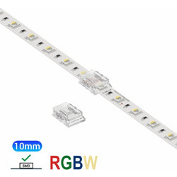 Cubalux Ενδιάμεσος κονέκτορας IP20/65 για RGBW ταινία led SMD πλάτους 10mm - Τεμ. - Cubalux - 430025