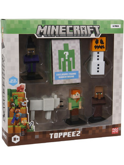 Minecraft -3D Figure 6 pack - Style 2