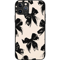 Sonique Diva Series Θήκη Μαύρα Φιογκάκια Black (iPhone 11 Pro)