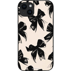 Sonique Diva Series Back Cover Μαύρα Φιογκάκια (iPhone 14 Plus)