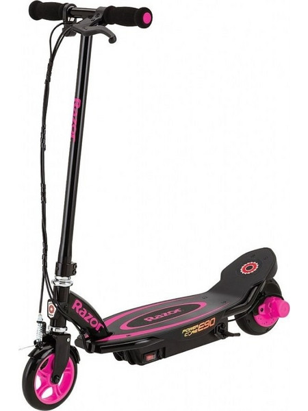 Razor Power Core E90 Παιδικό Ηλεκτρικό Πατίνι 16km/h Max Ταχύτητα και 21km Αυτονομία Μαύρο Ροζ