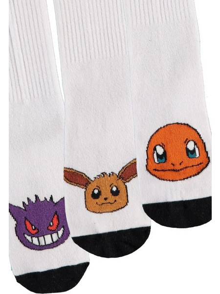 Pokemon - 3-Pack Sport Socks (39-42)